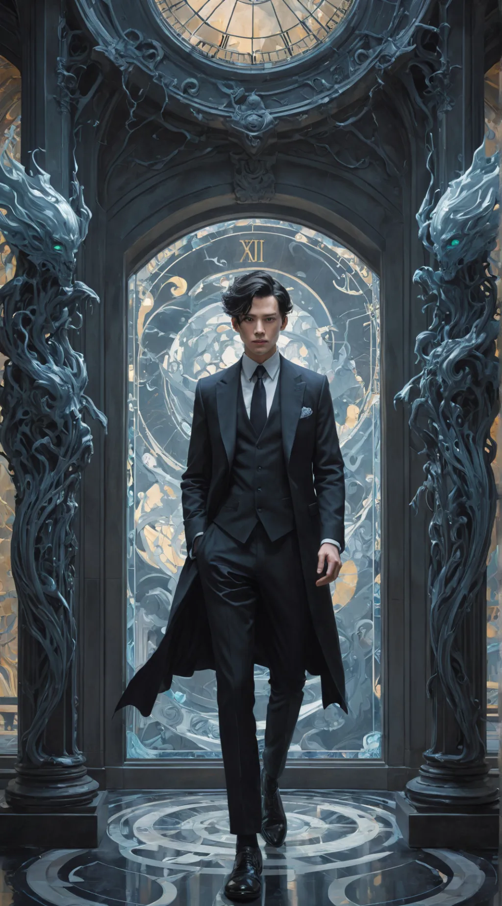 ai character: Lucien background