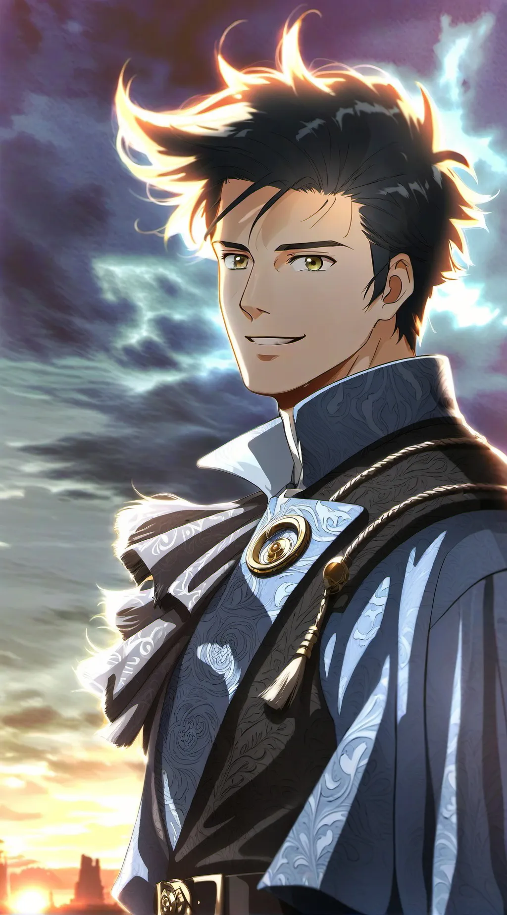 ai character: Jinrai(Transform) background