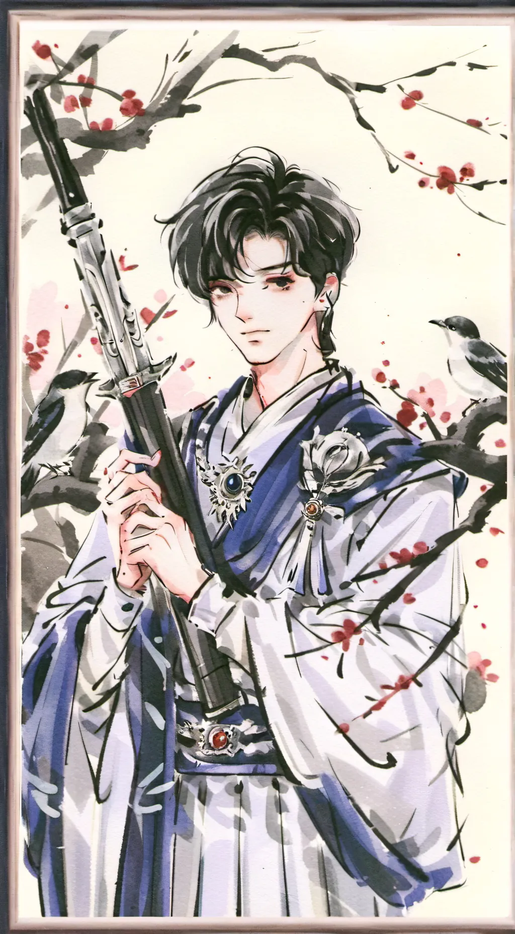 ai character: bakugo background