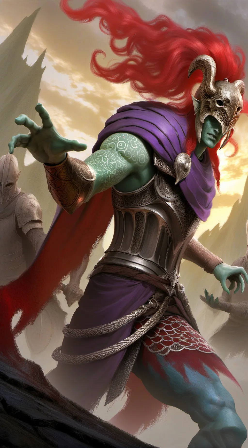 ai character: ноло background