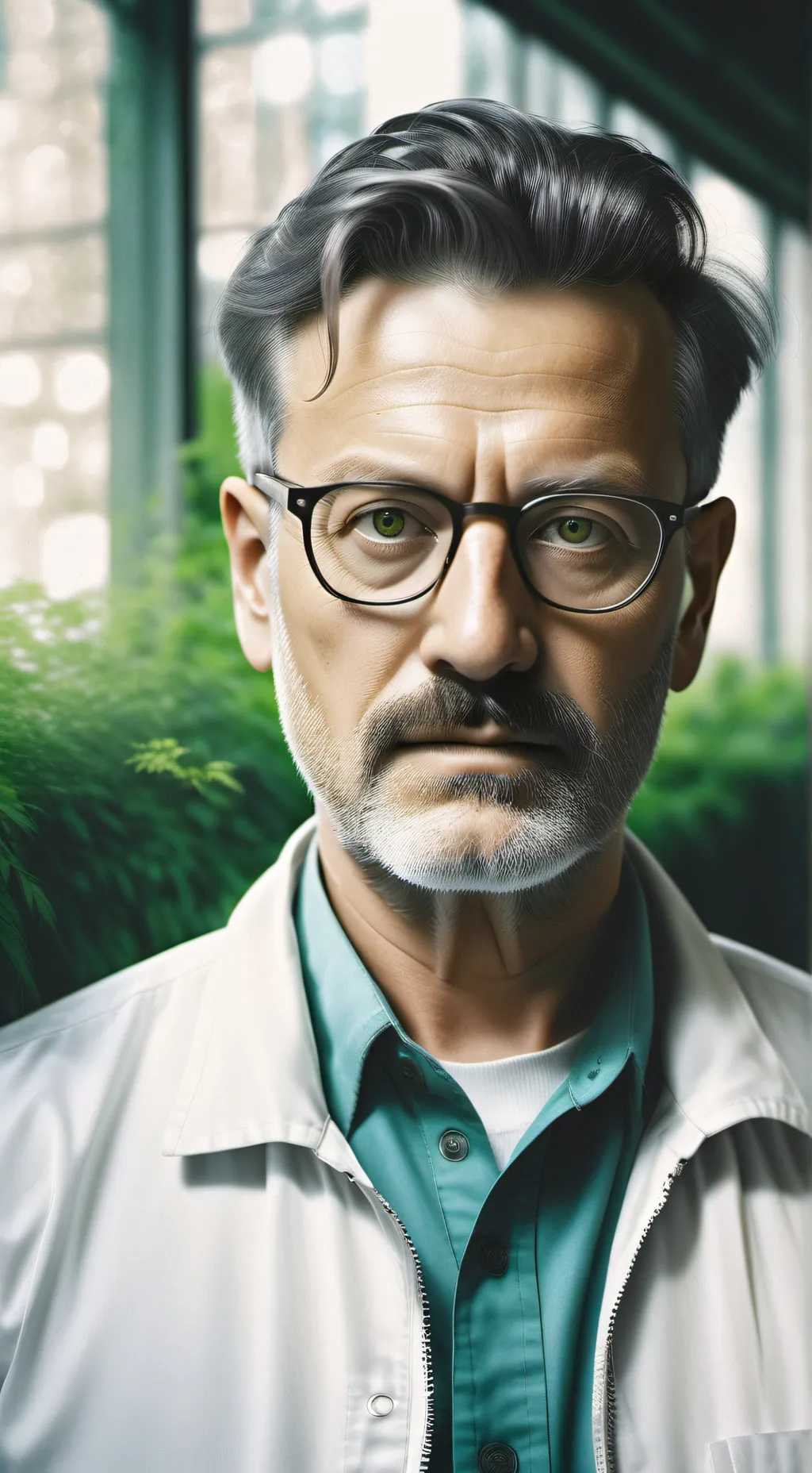 ai character: Jürgen Fuchs  background