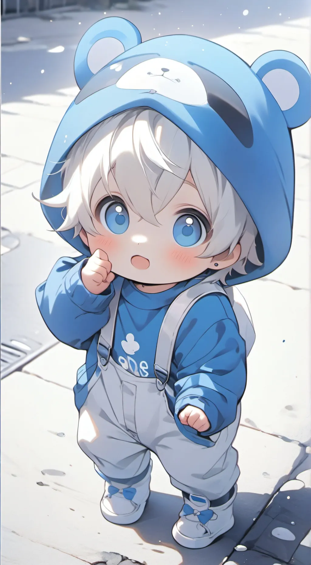 ai character: Bébé Ayden background