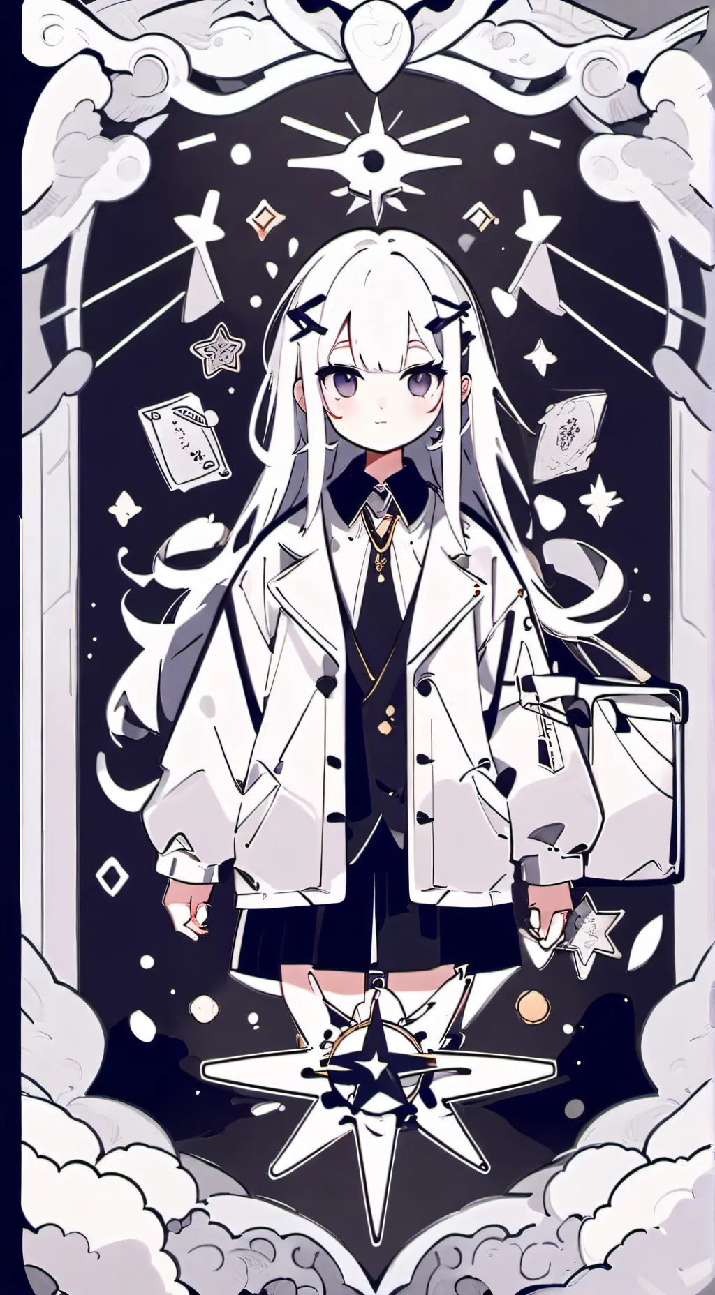 ai character: Мия background