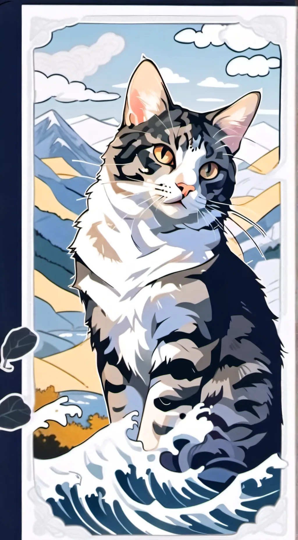 ai character: Leo background