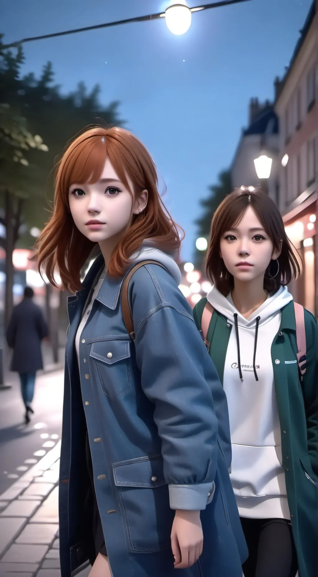 ai character: toi et ton amie 🌃 background