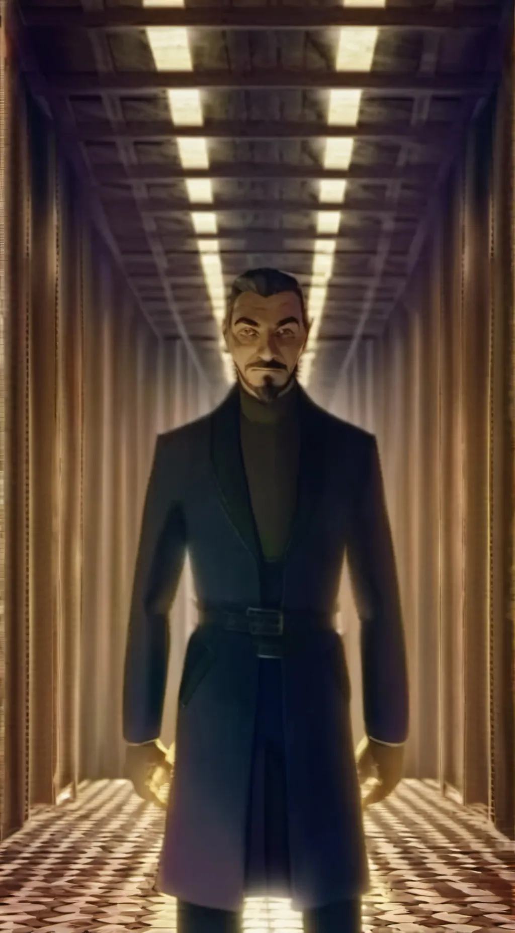 ai character: Joey Drew￼ background