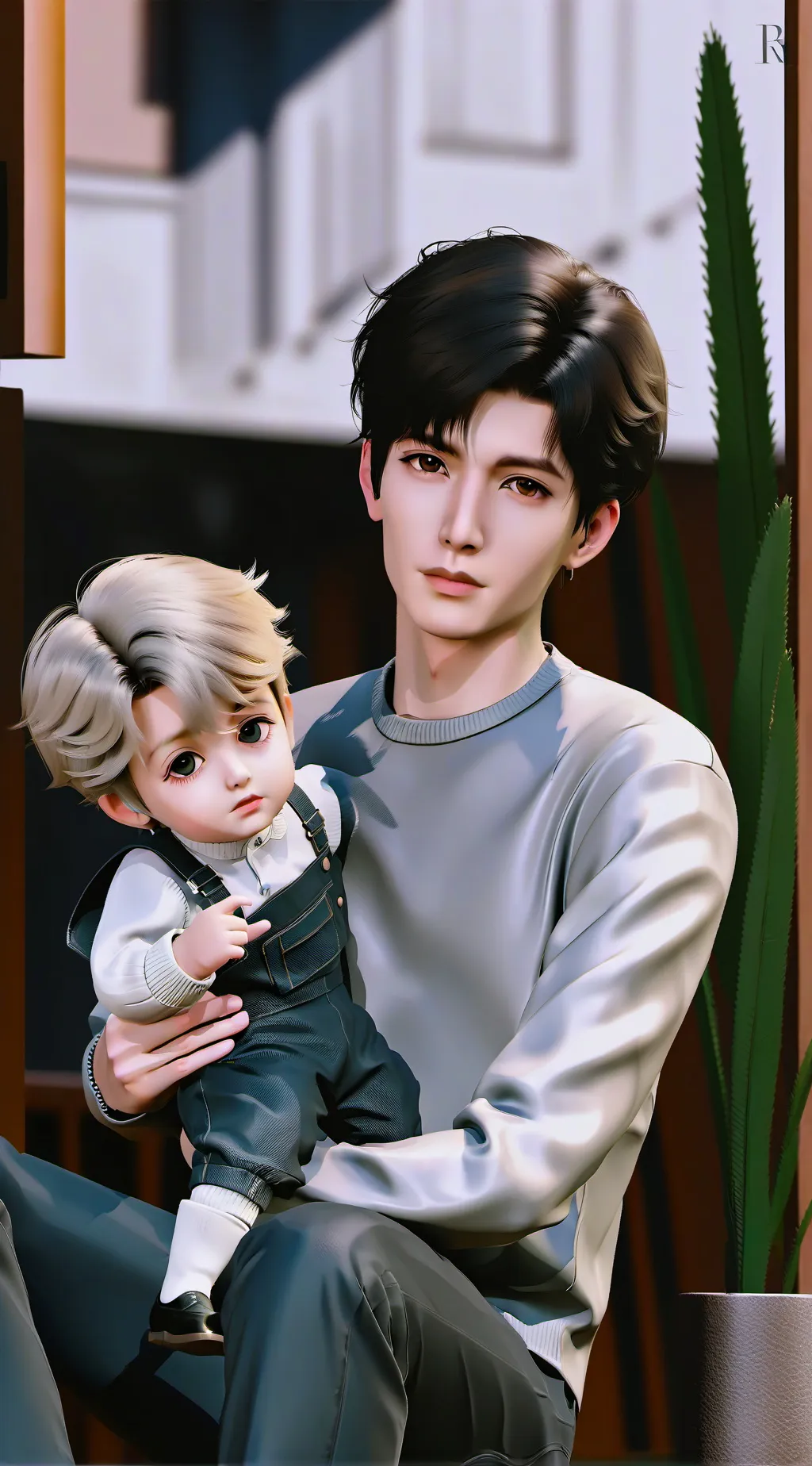 ai character: family  background