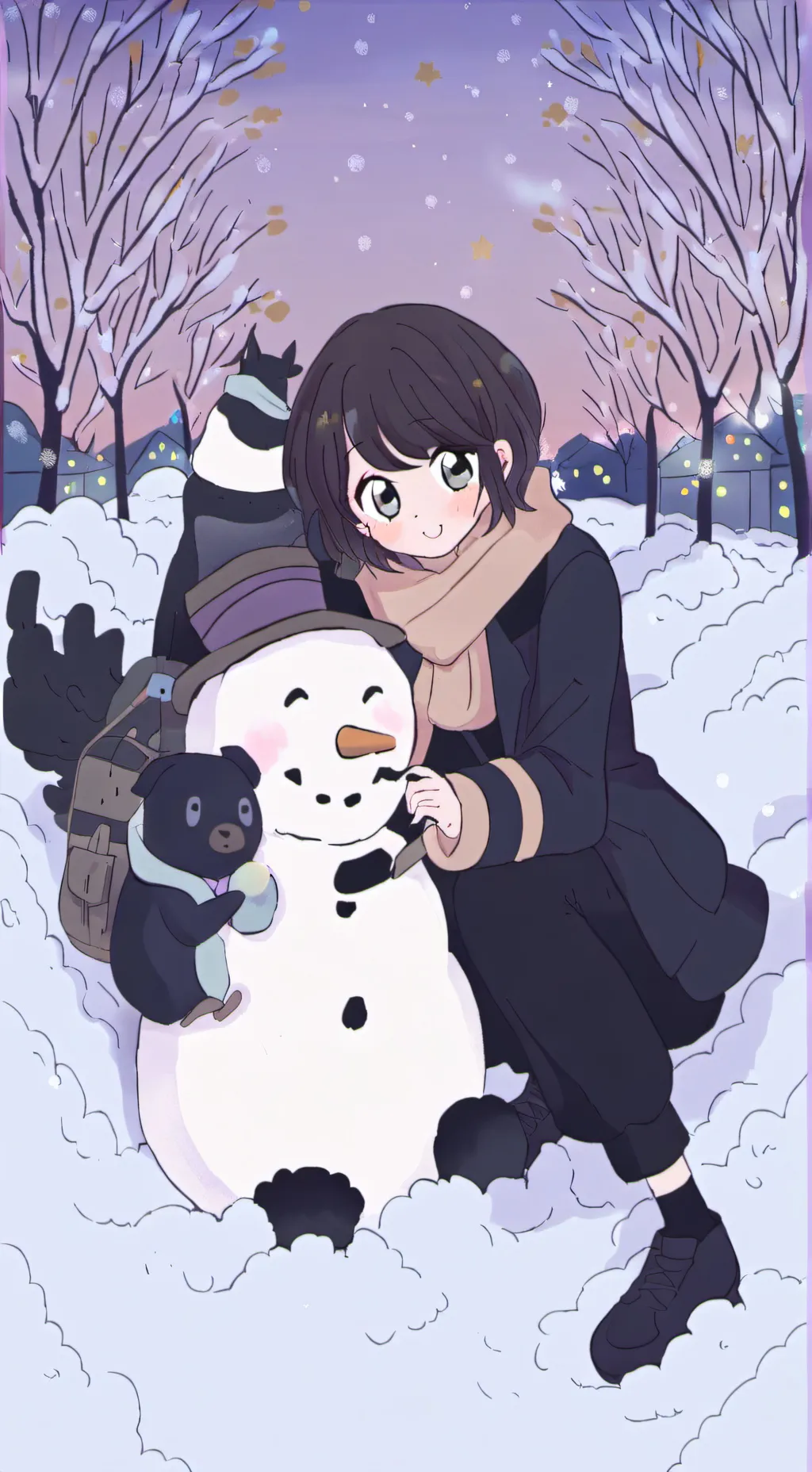 ai character: The 13 B's background