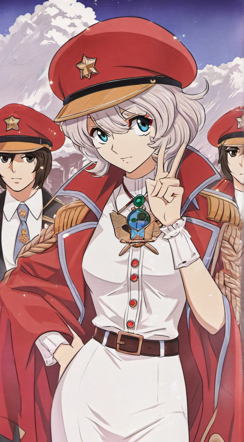 ai character: The furry war  background