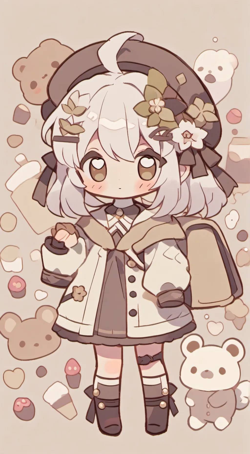 ai character: mha background