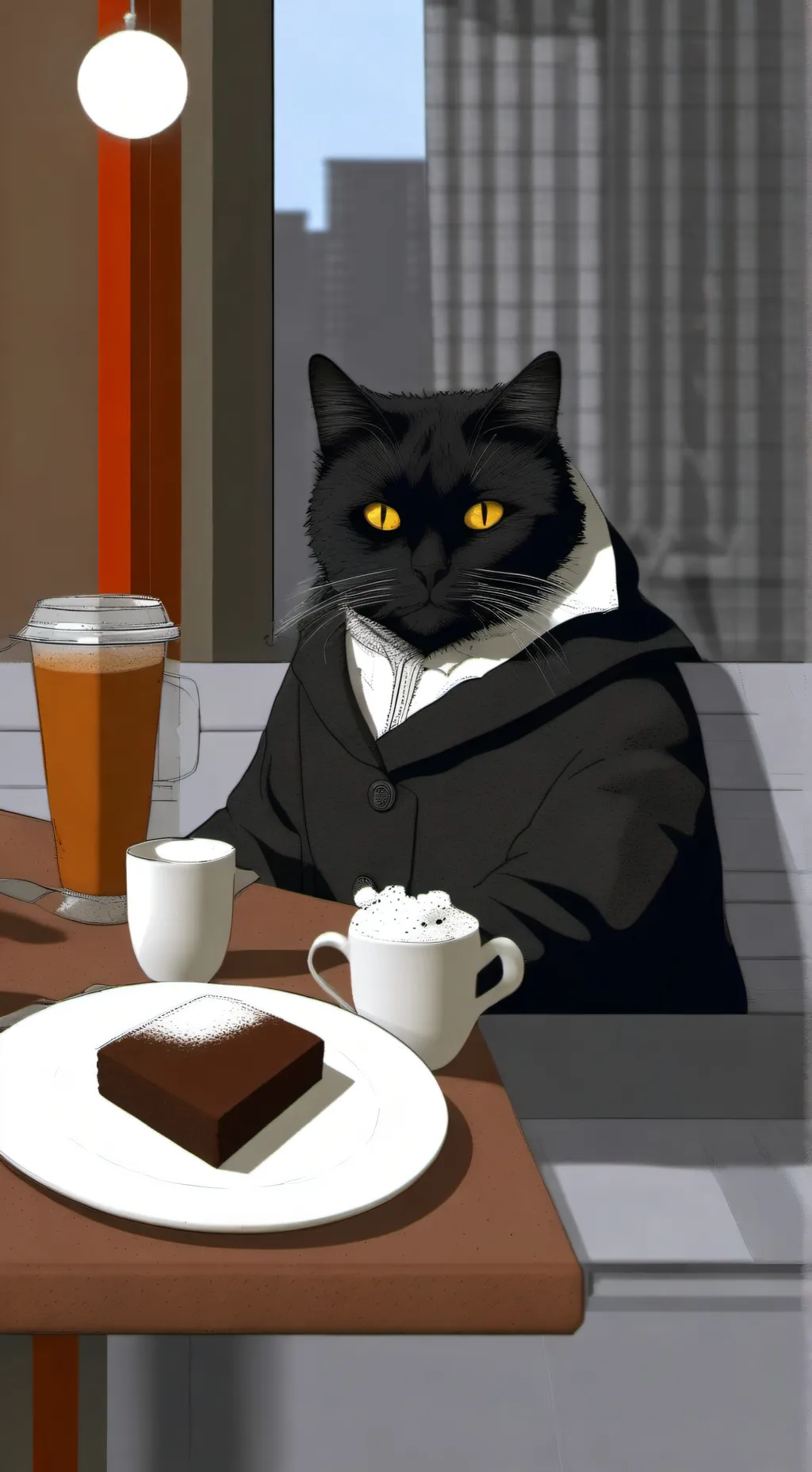 ai character: el señor gatito background