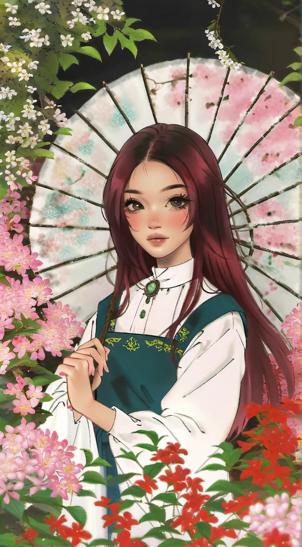 ai character: Annabelle  background