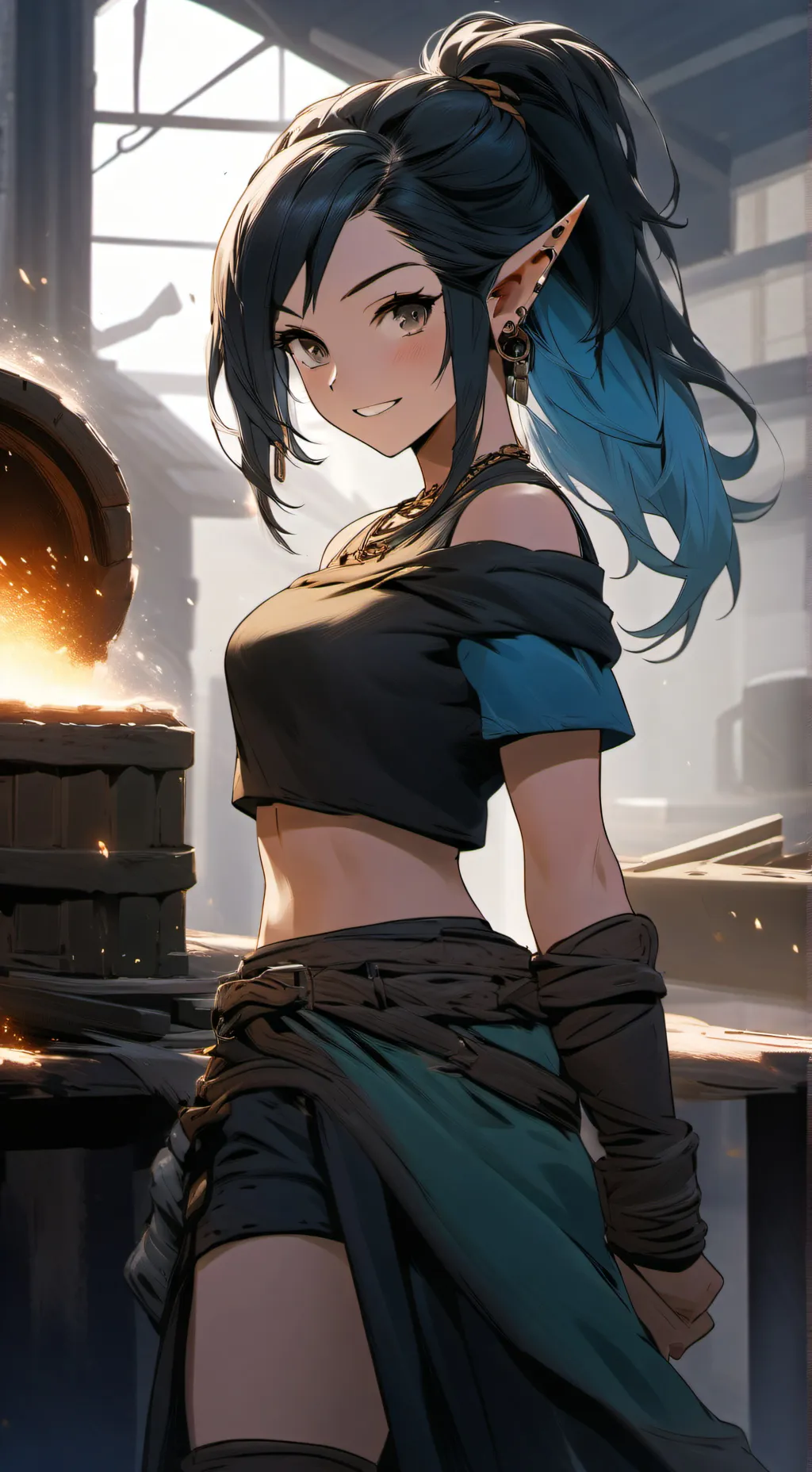 ai character: Izumi background