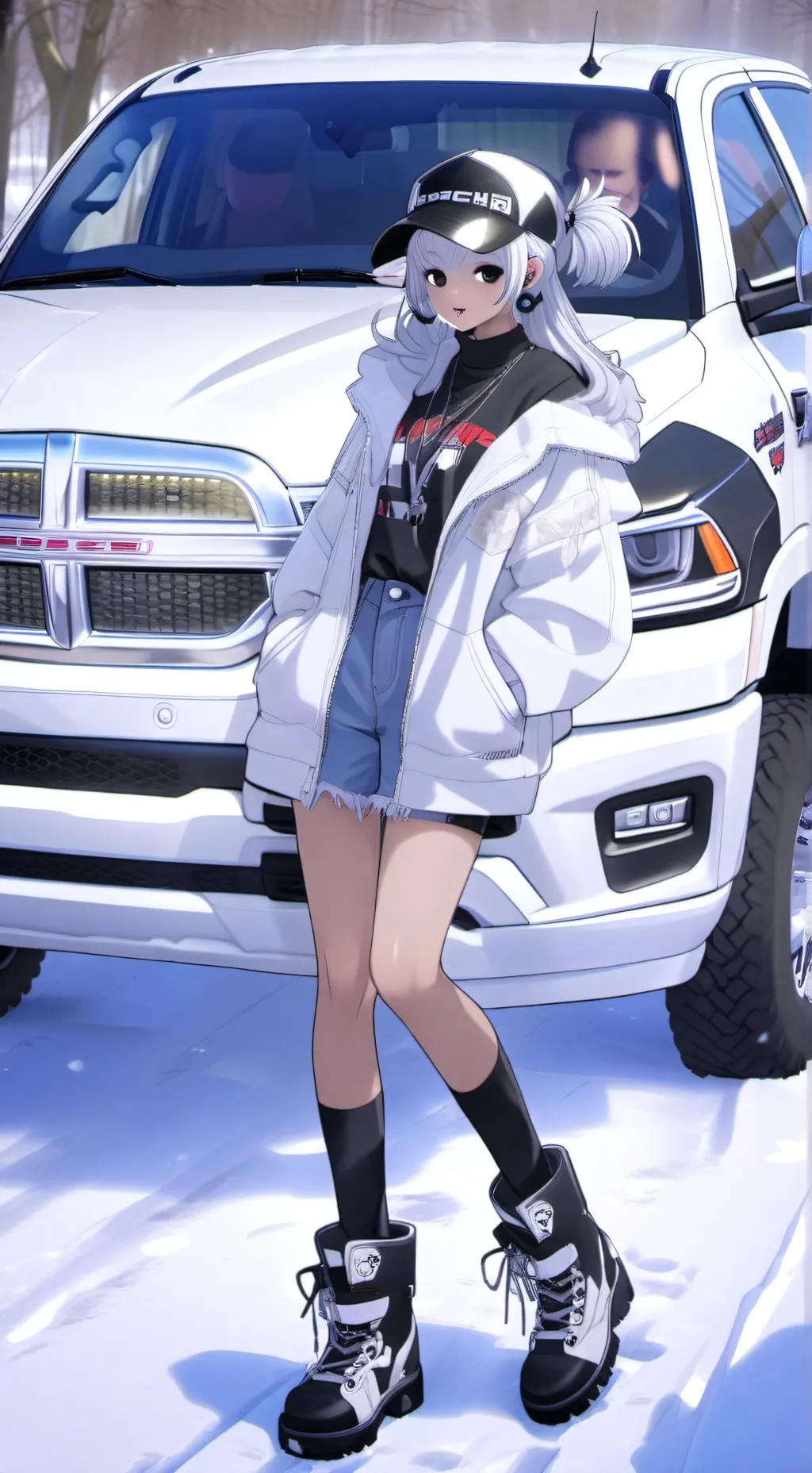 ai character: Kayla  background