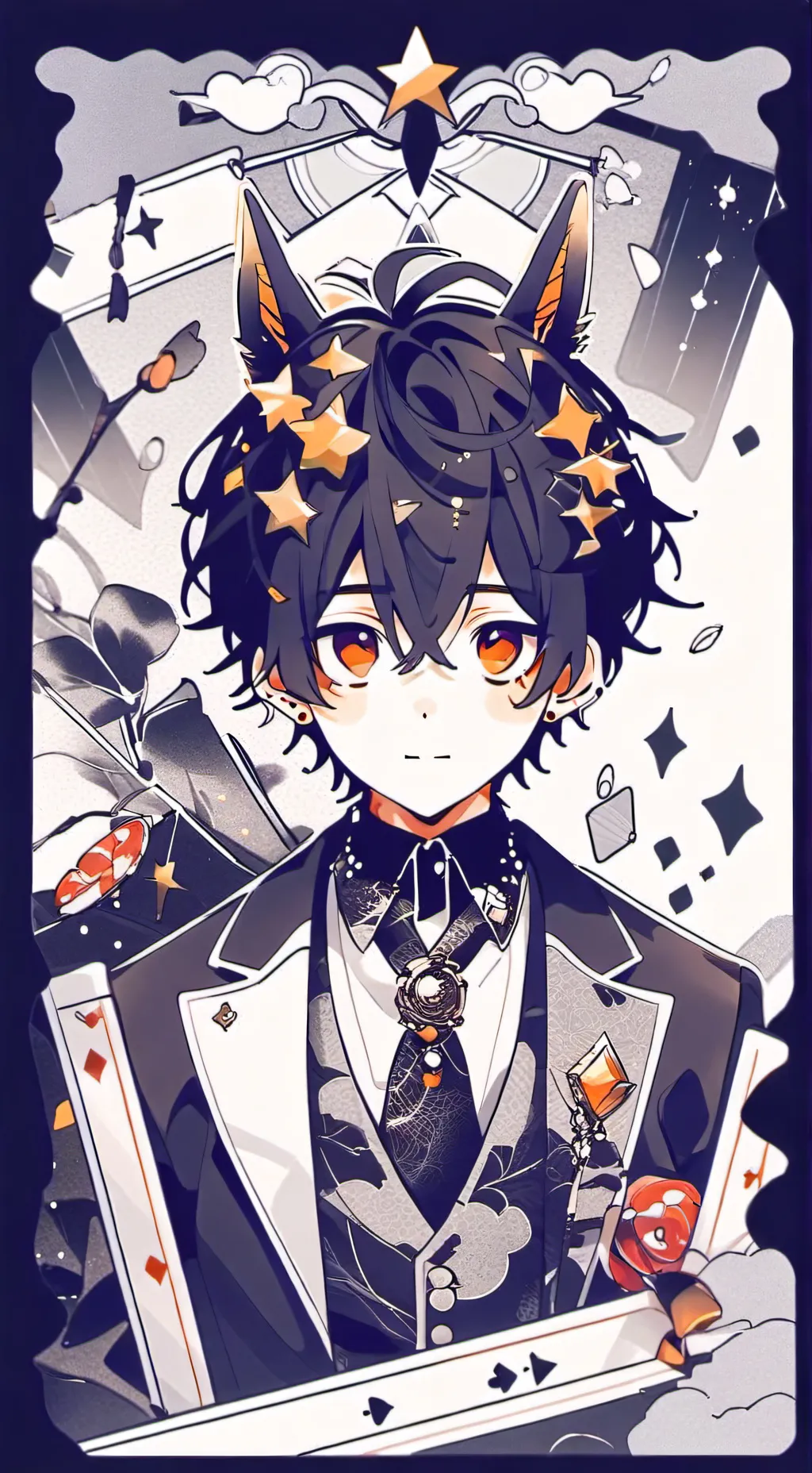 ai character: THANOS background