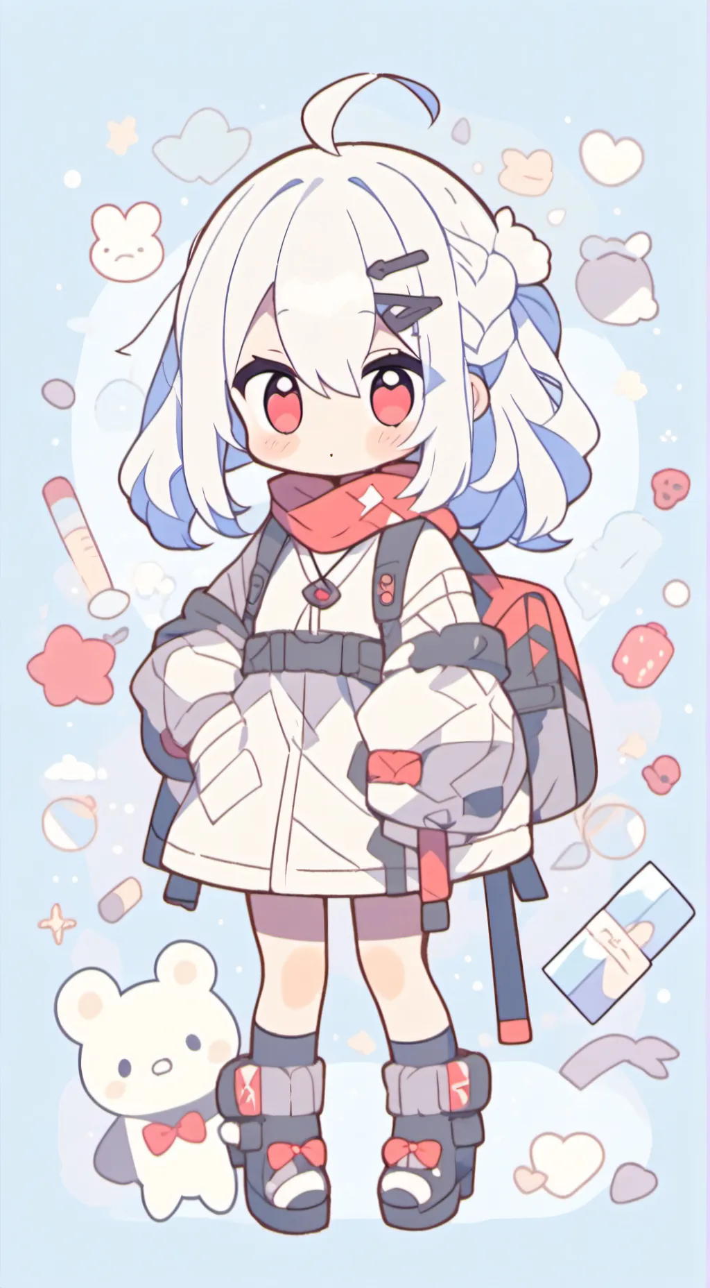 ai character: MHA !!! background