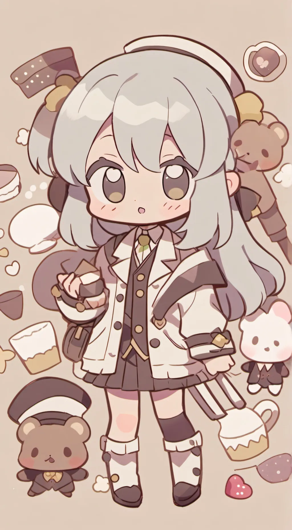 ai character: Emily! background