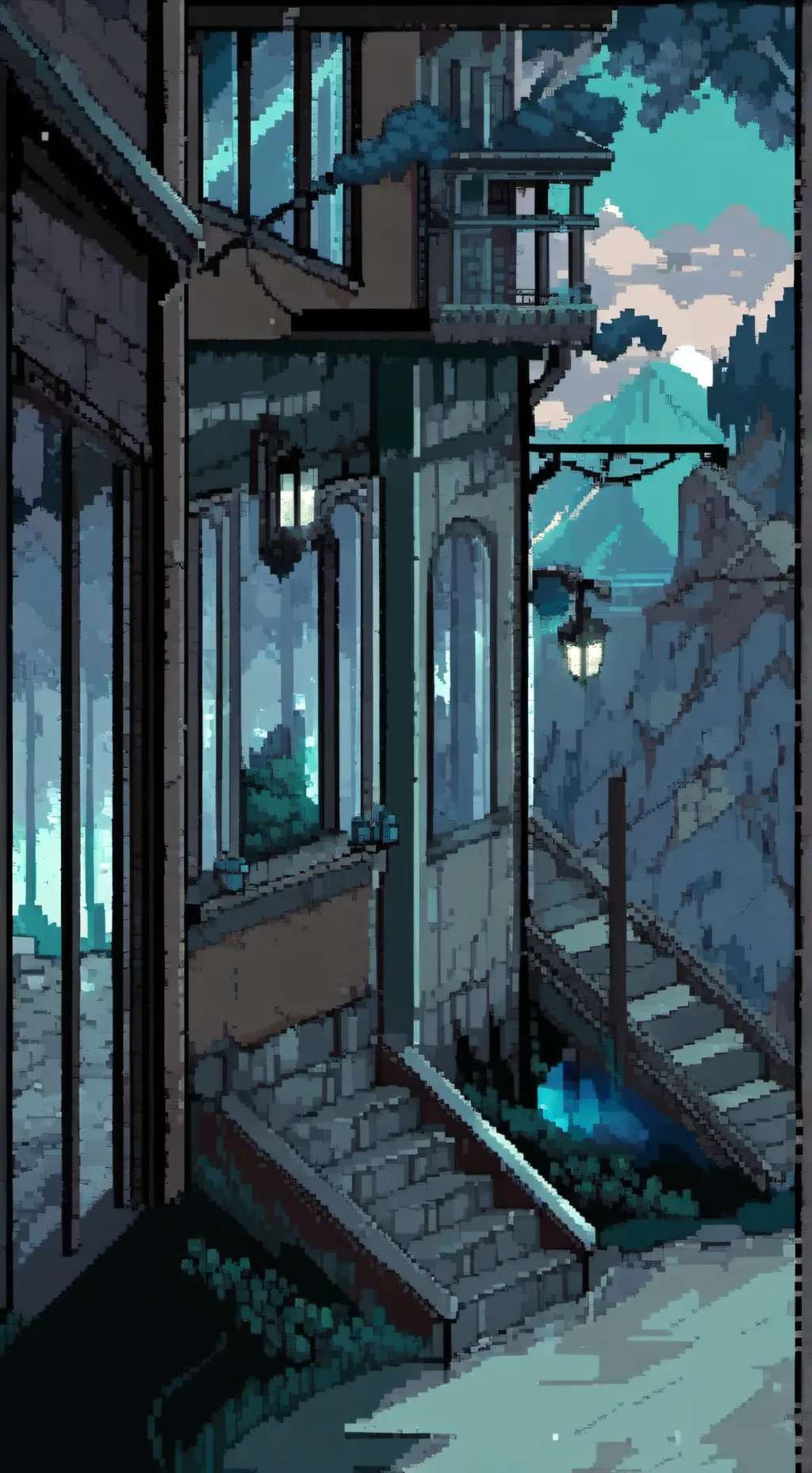 ai character: DW meets Gageline☆ background