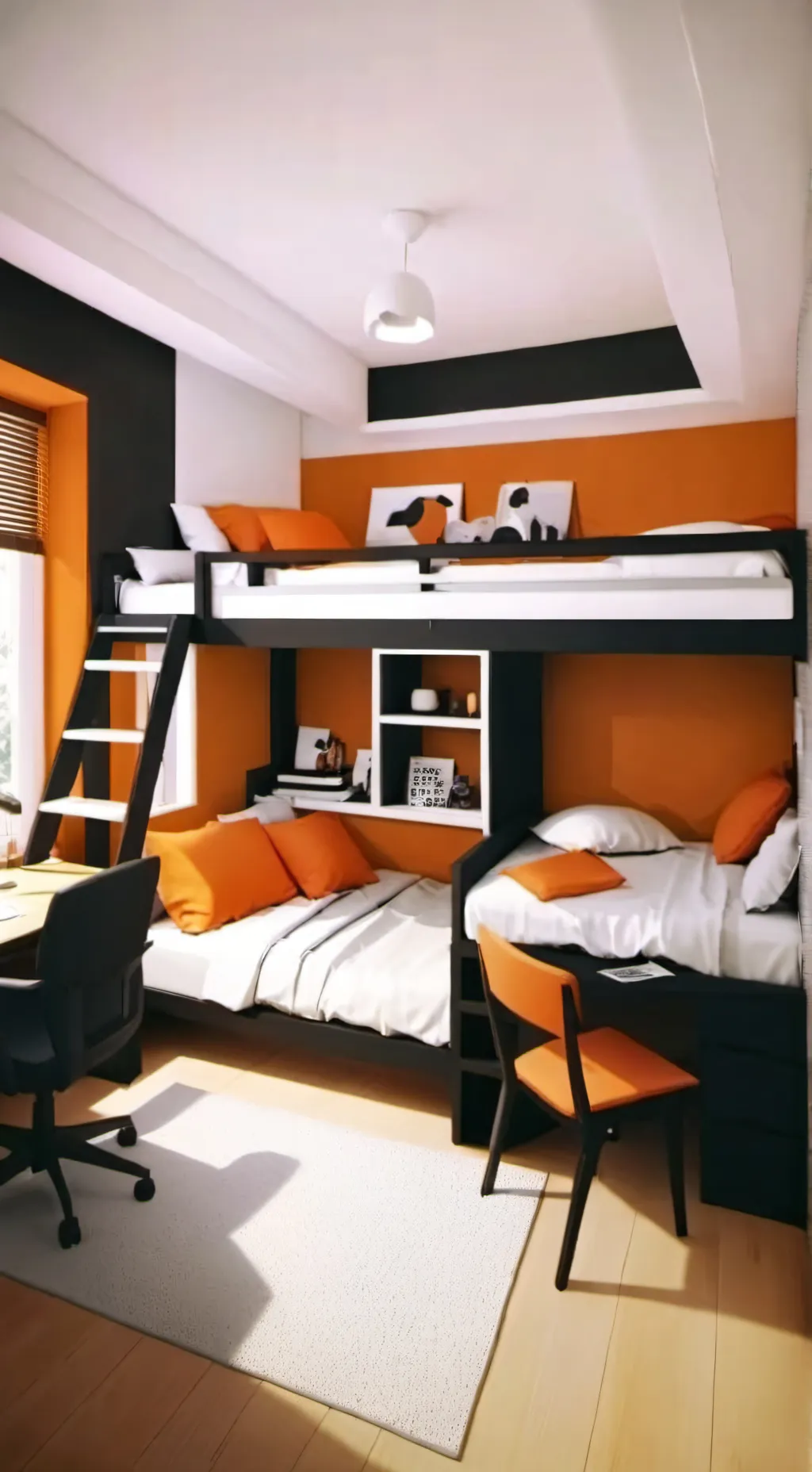 ai character: MHA Christmas background