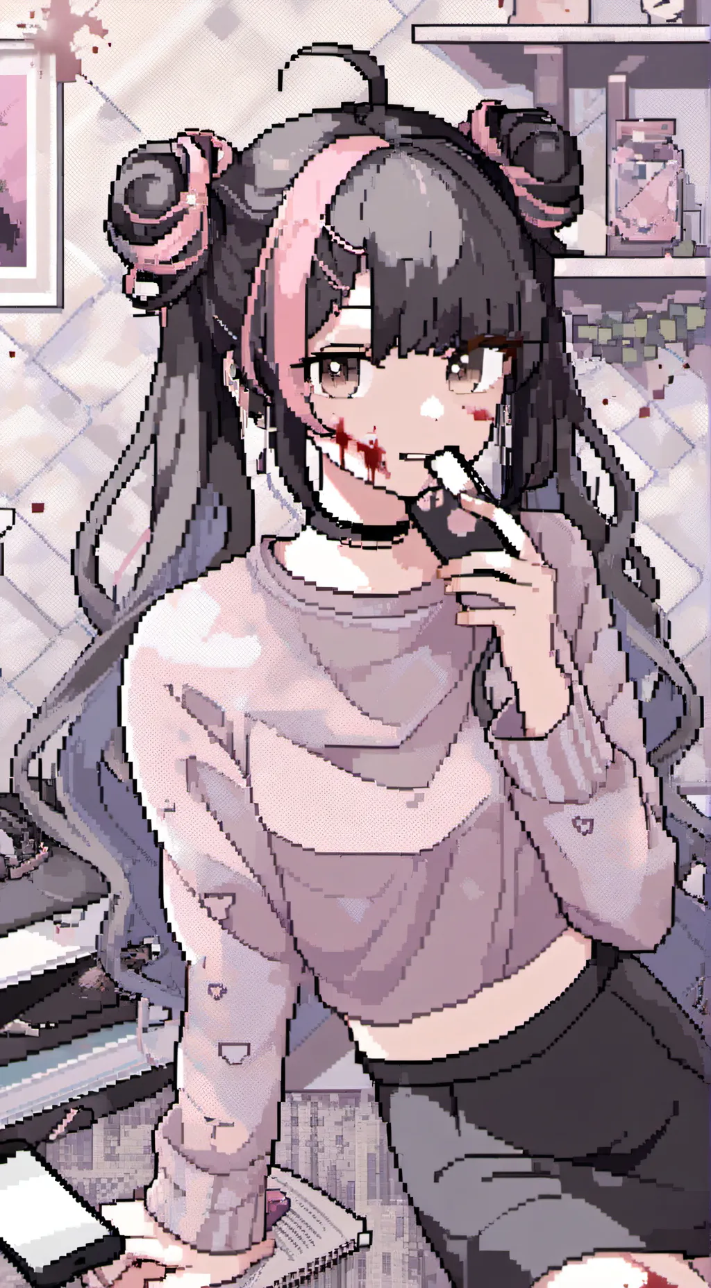 ai character: Hazel background