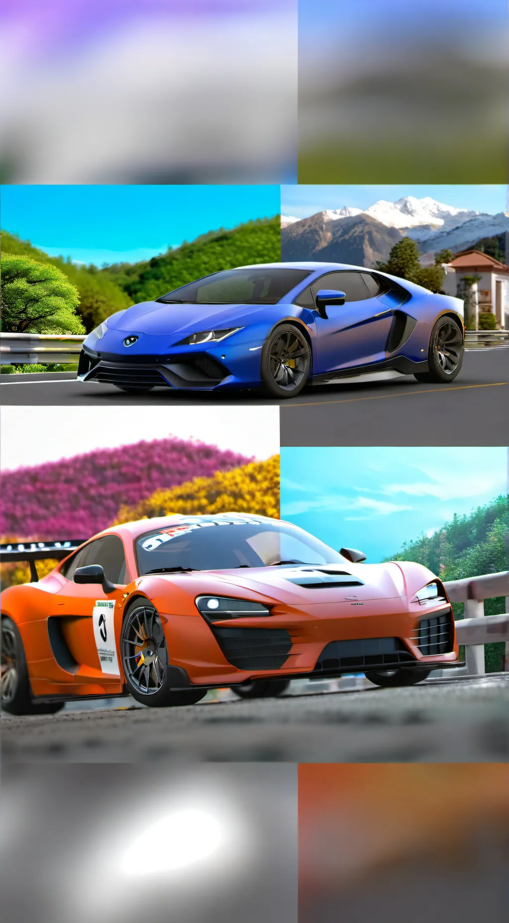 ai character: the clock background