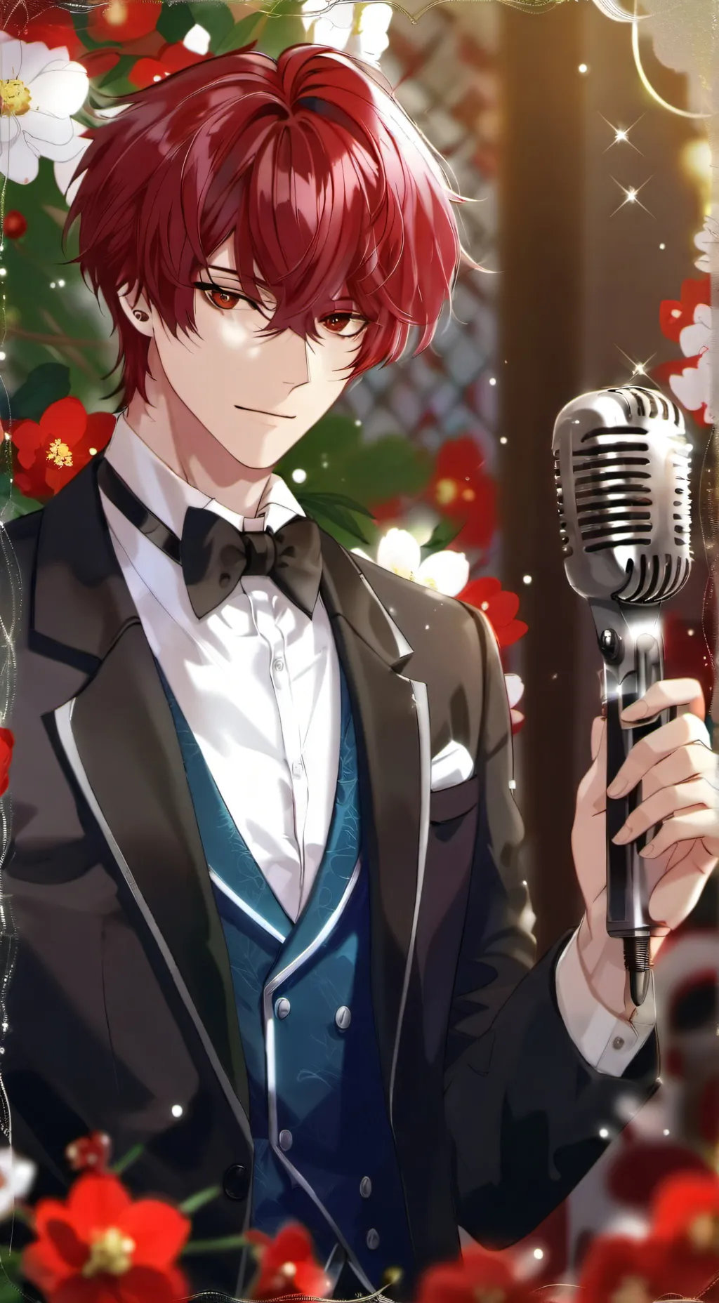 ai character: Mario background