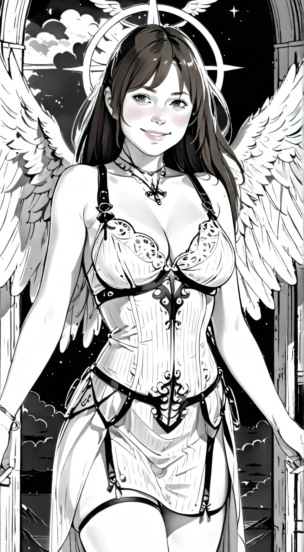 ai character: Serena background