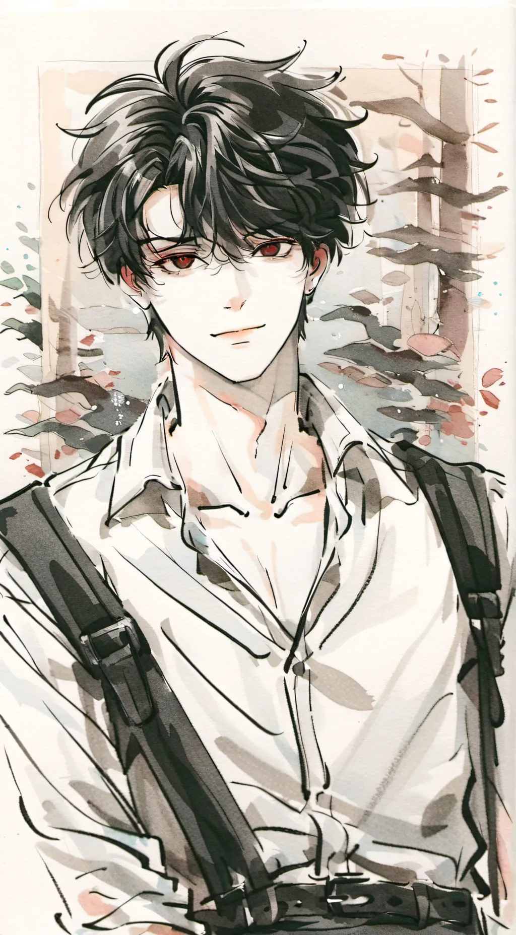 ai character: ☘Տᗩᗰ☘ background