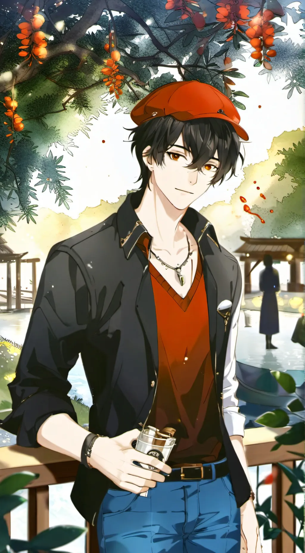 ai character: bryson like ur art background