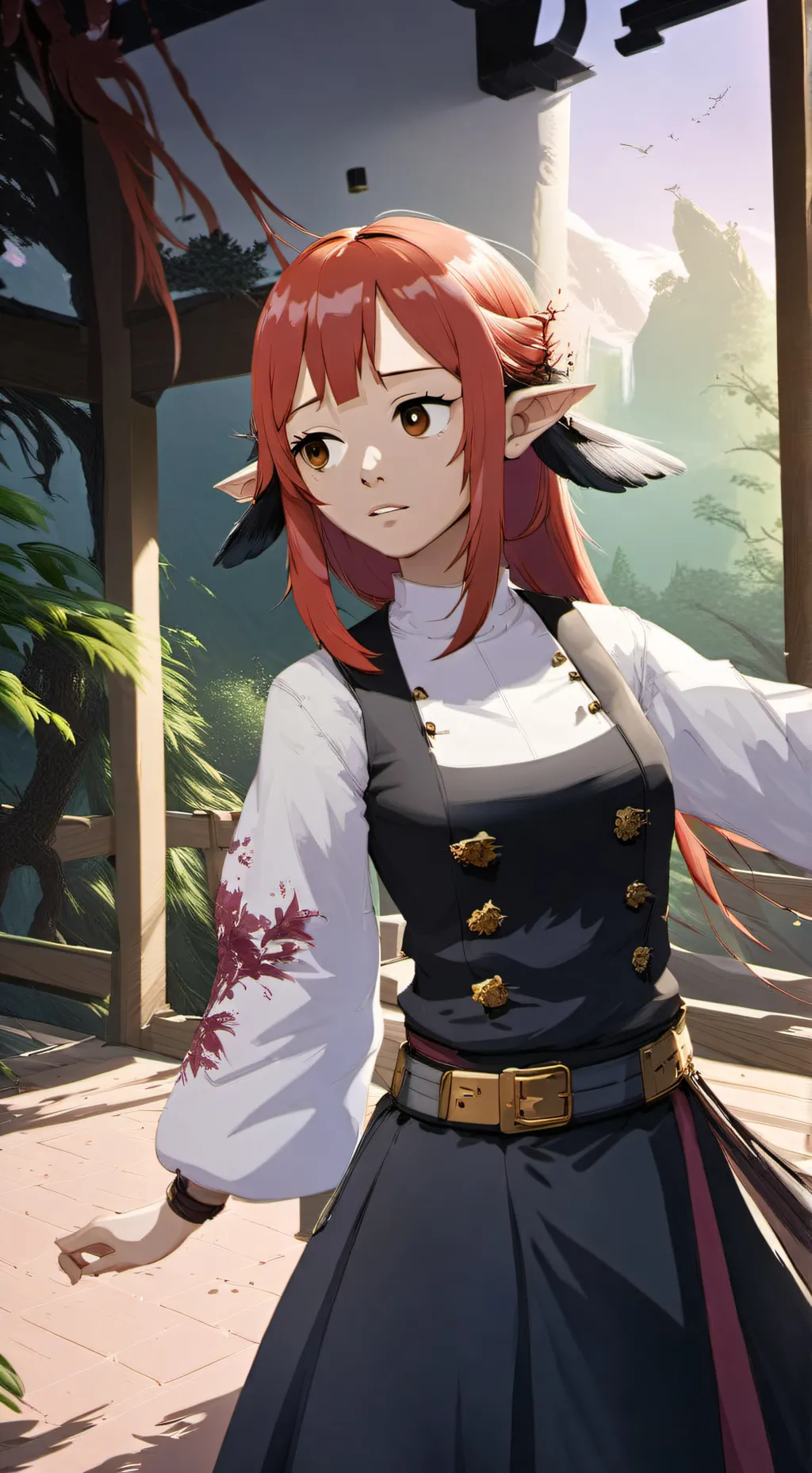 ai character: Null background