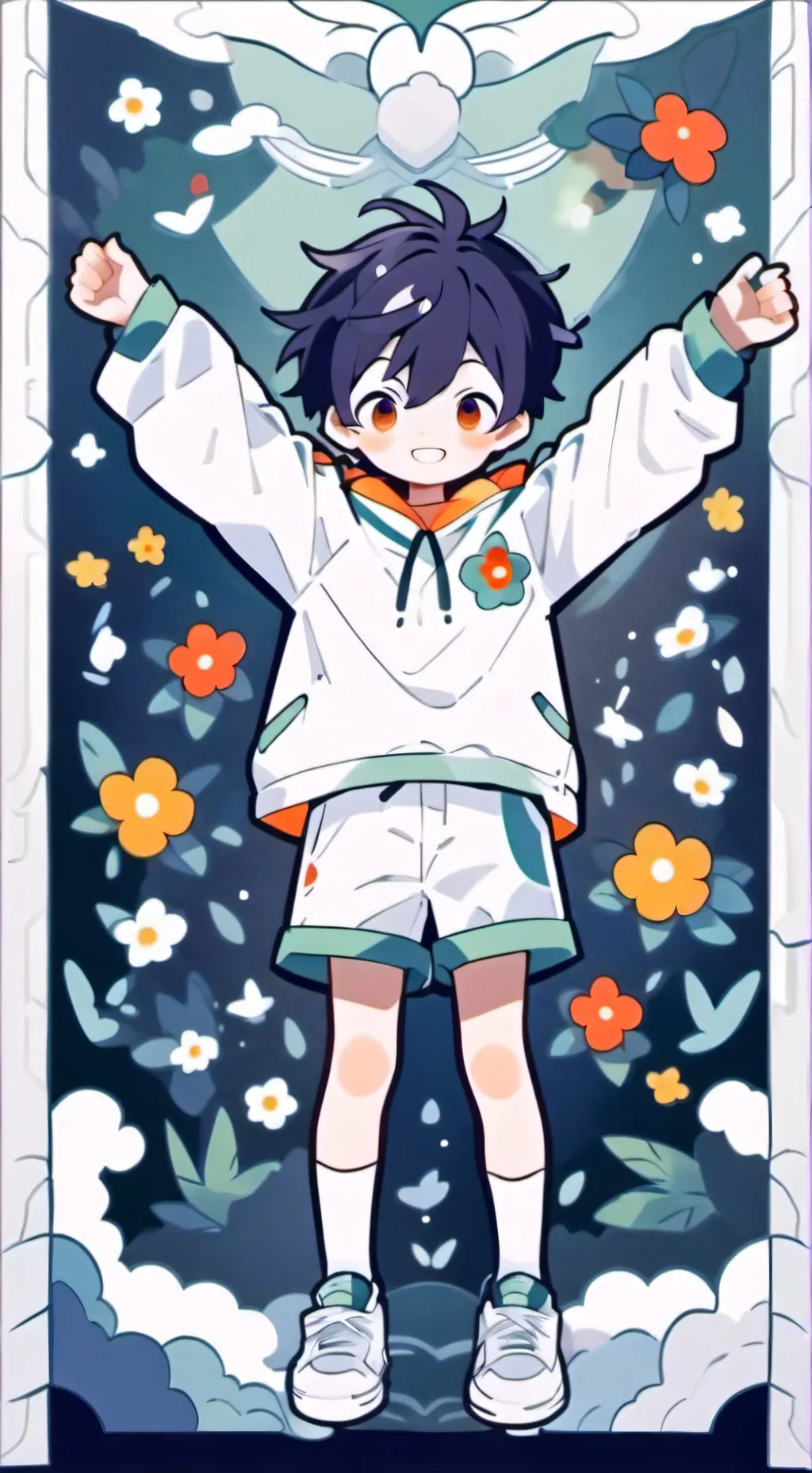 ai character: Dandy’s world! 🌈 background