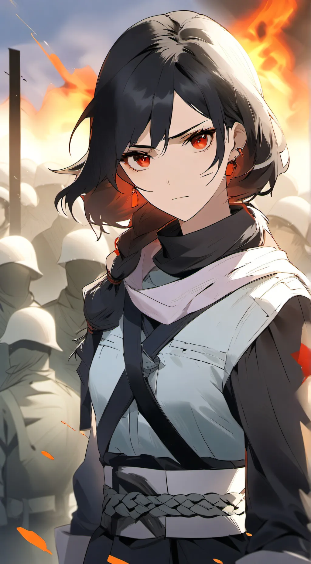 ai character: Victoria  background