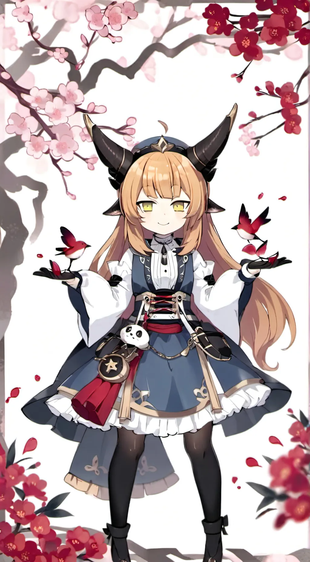 ai character: raptalia background