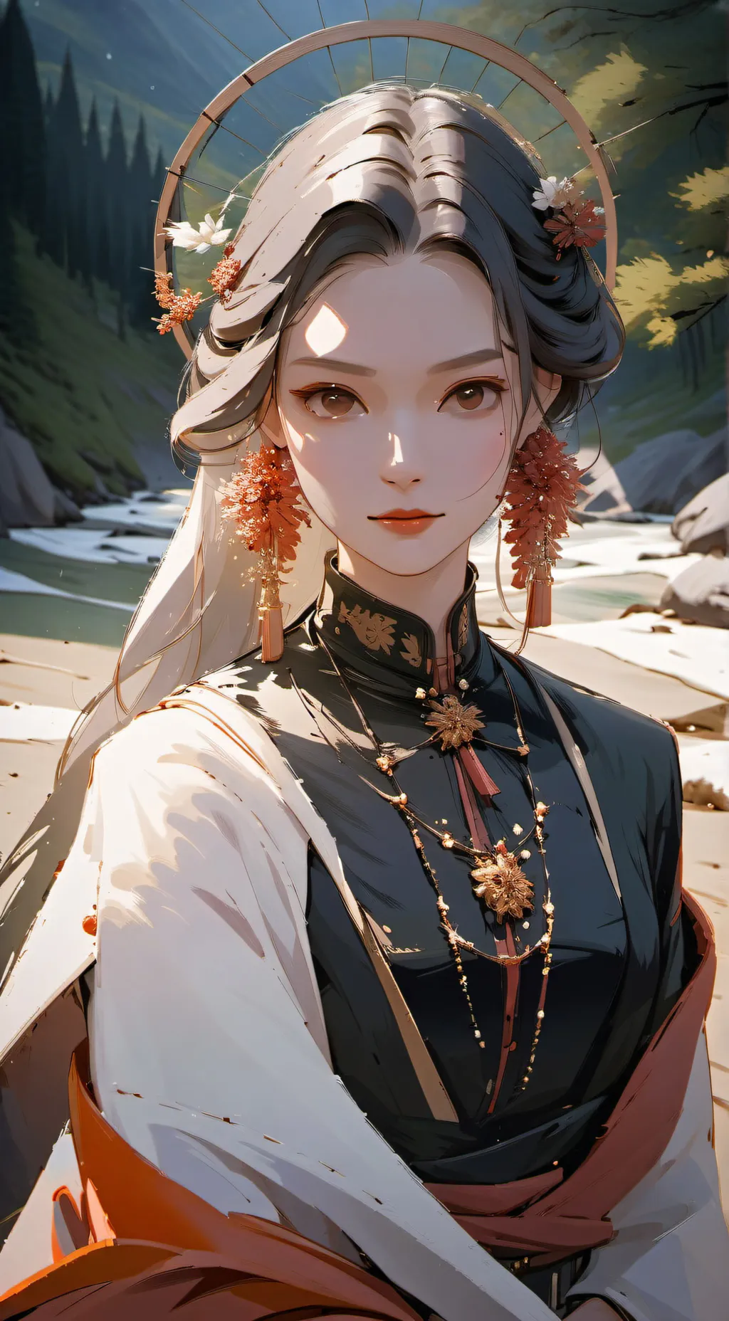 ai character: valentina background