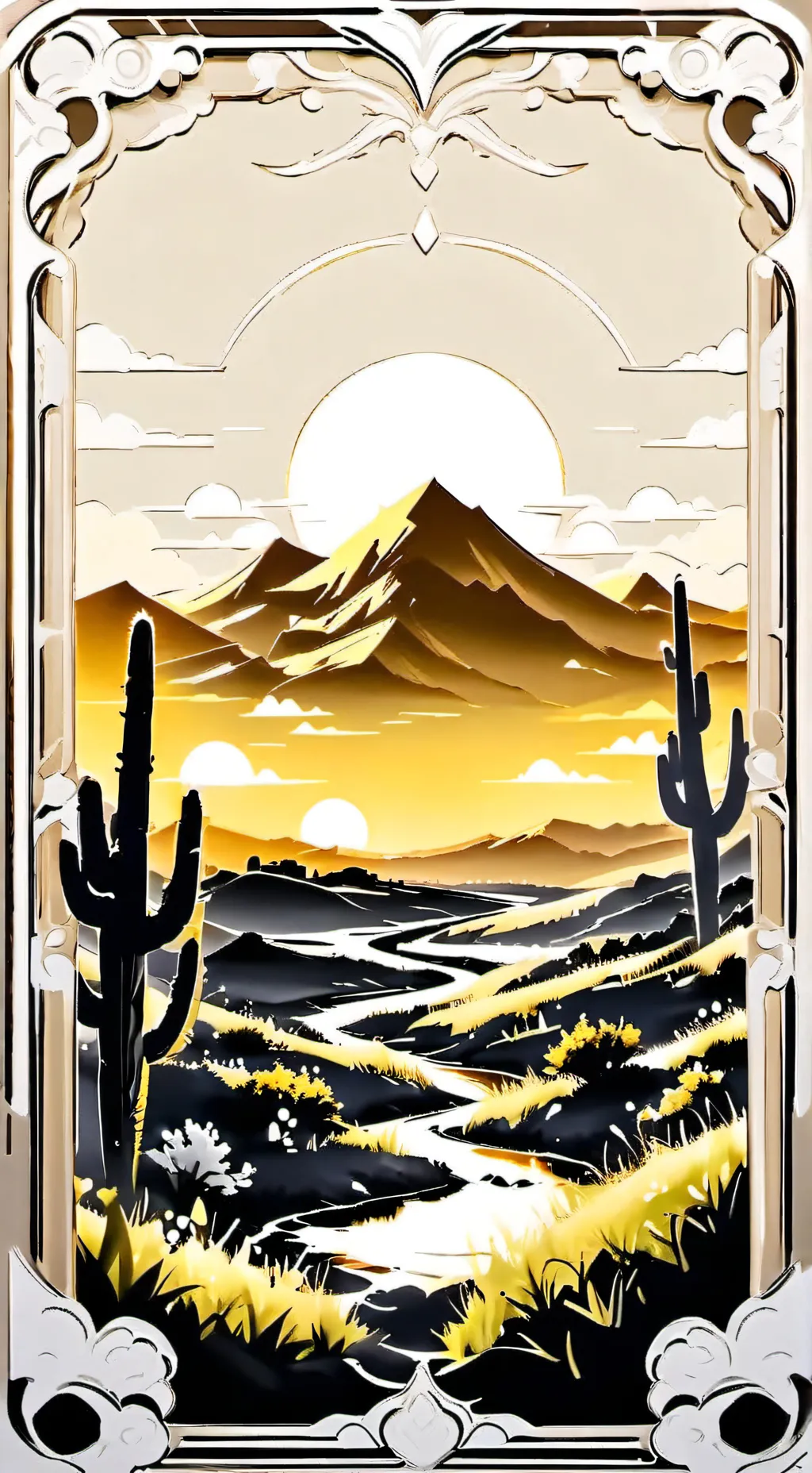 ai character: HOLES >:) background