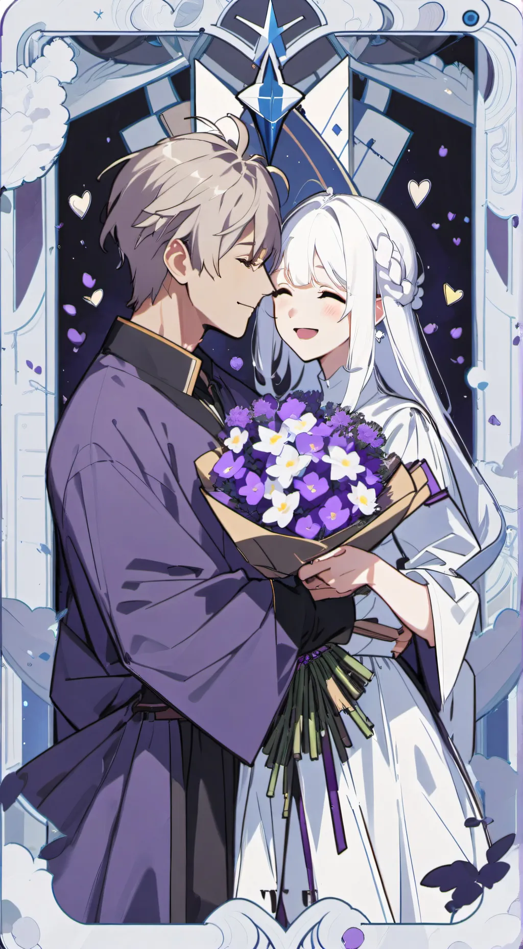 ai character: Break up(Drama) background