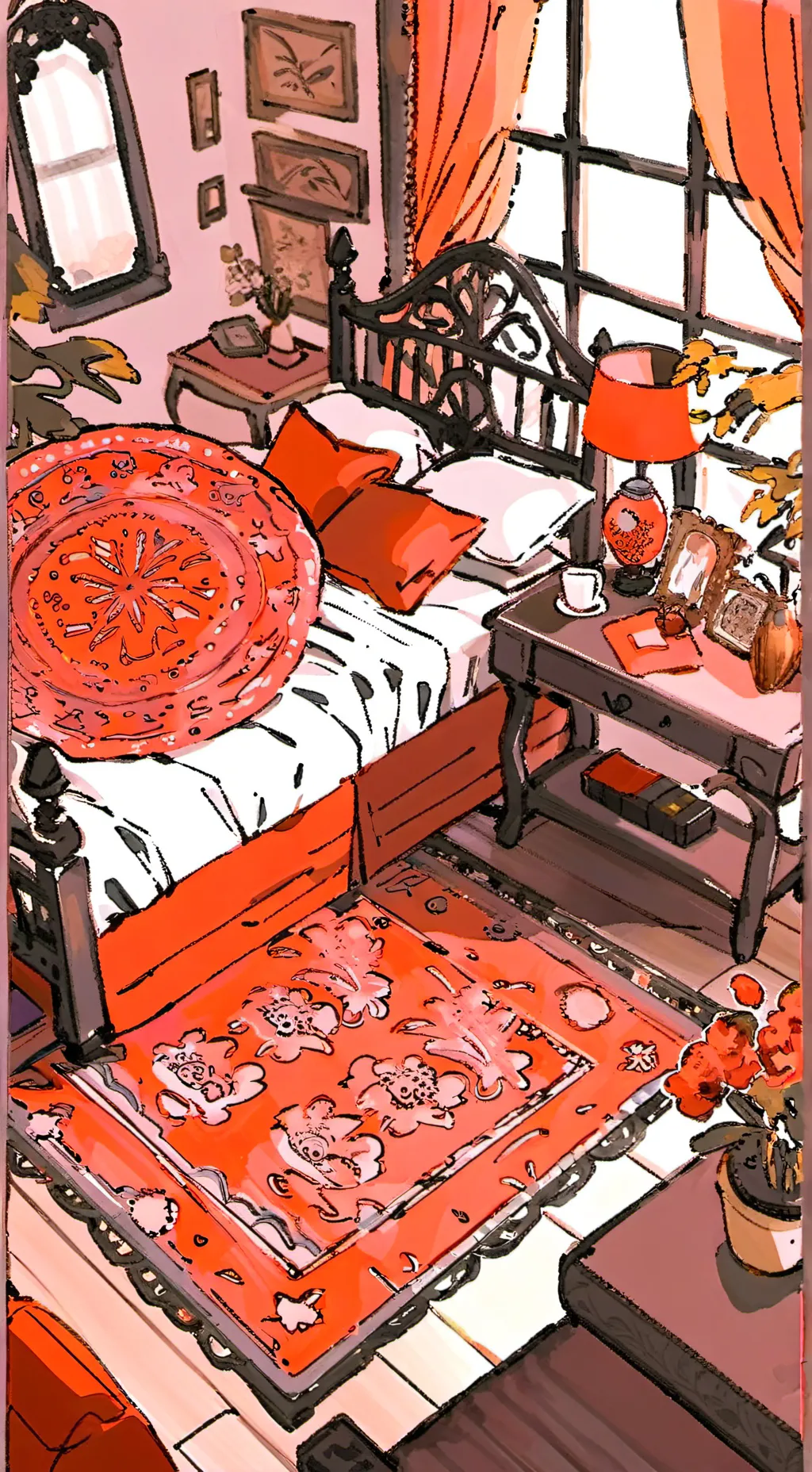 ai character: M + F background