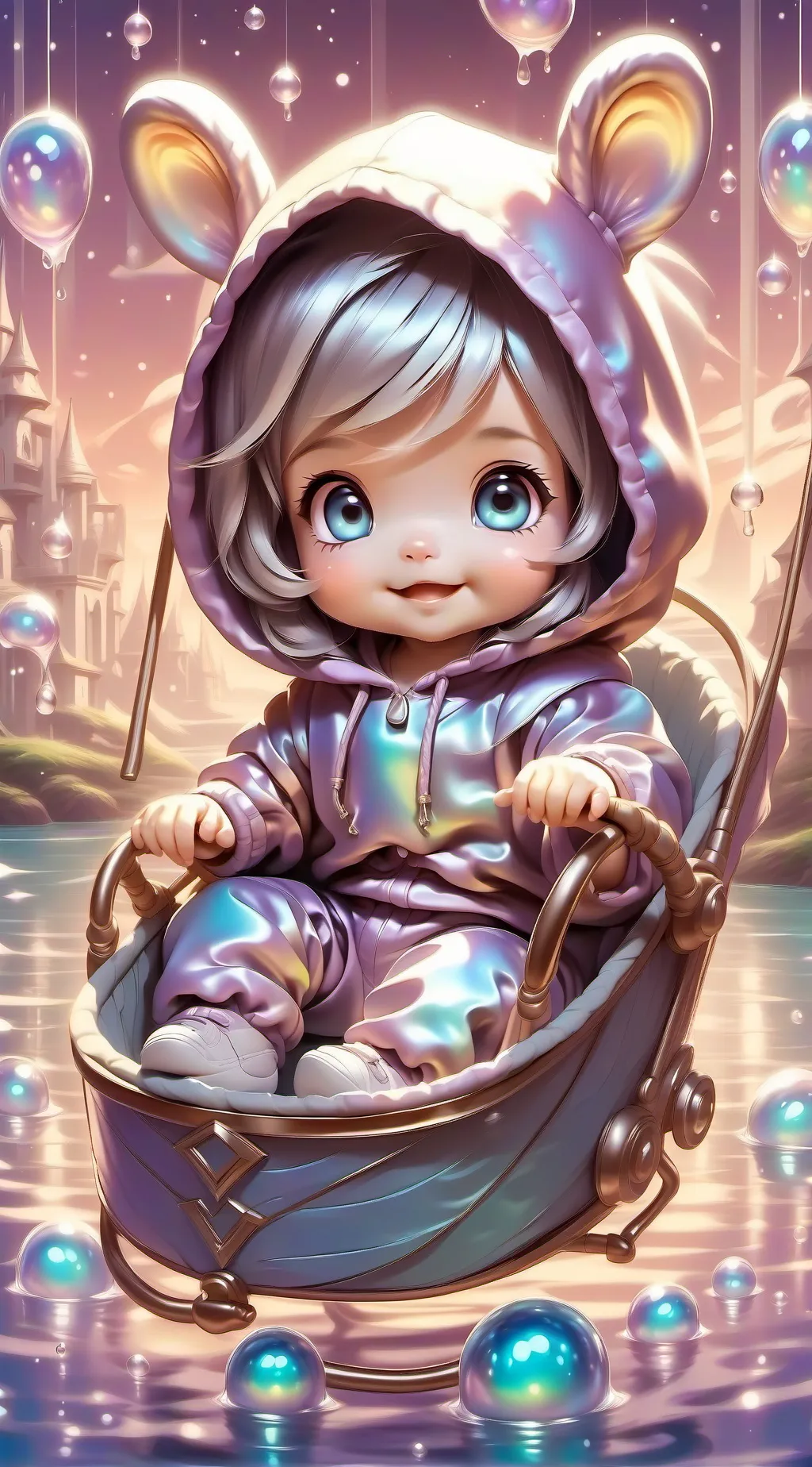 ai character: babies background