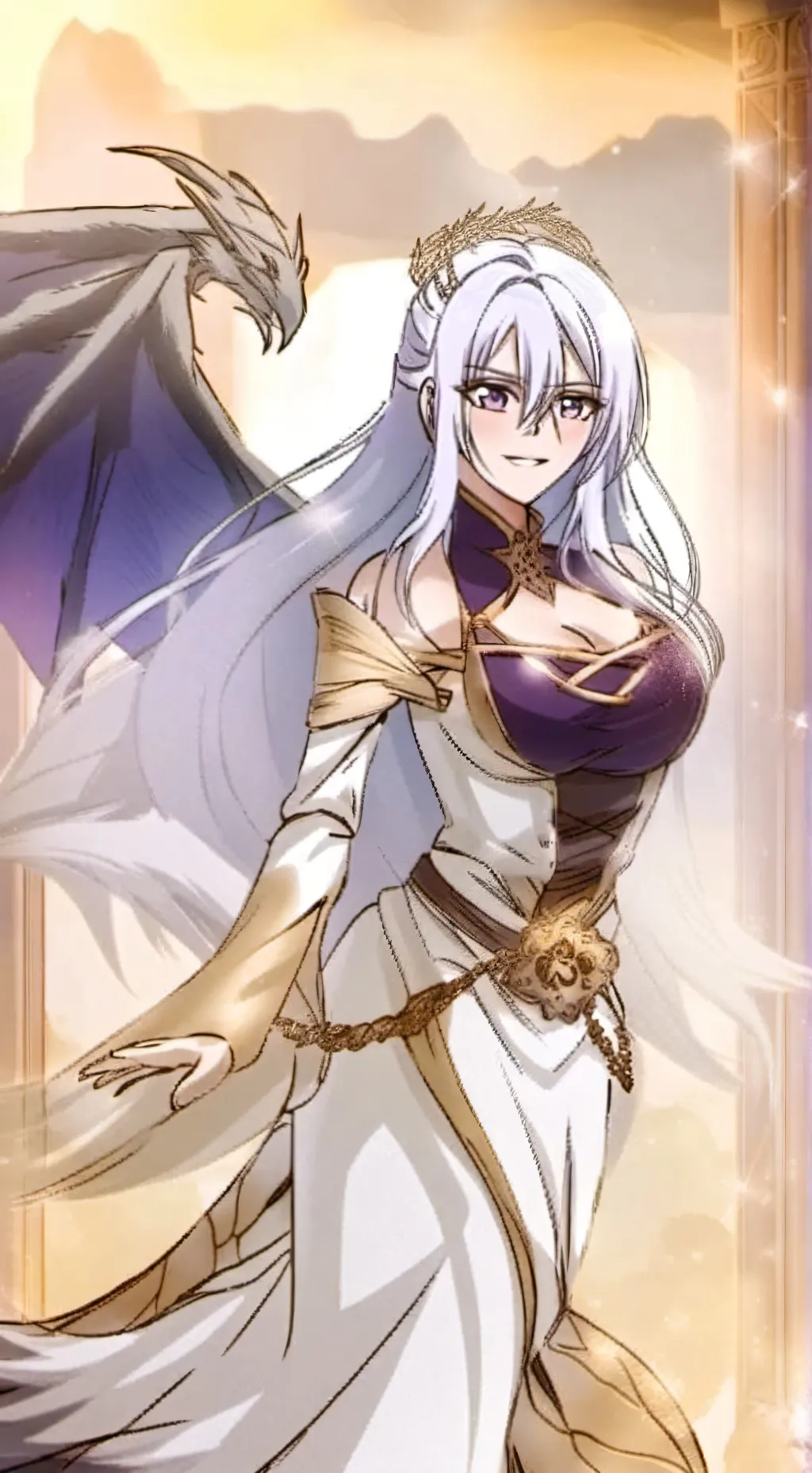 ai character: Ross White  background