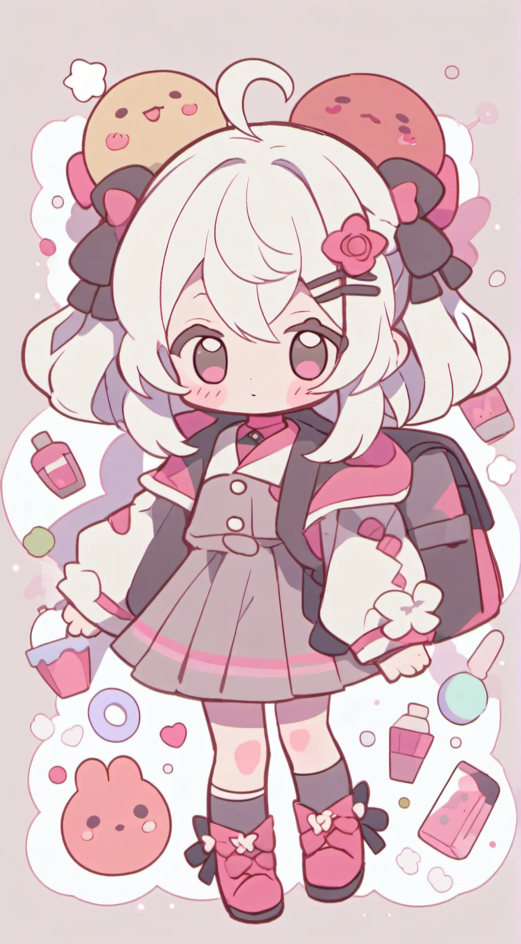 ai character: baby zoe background