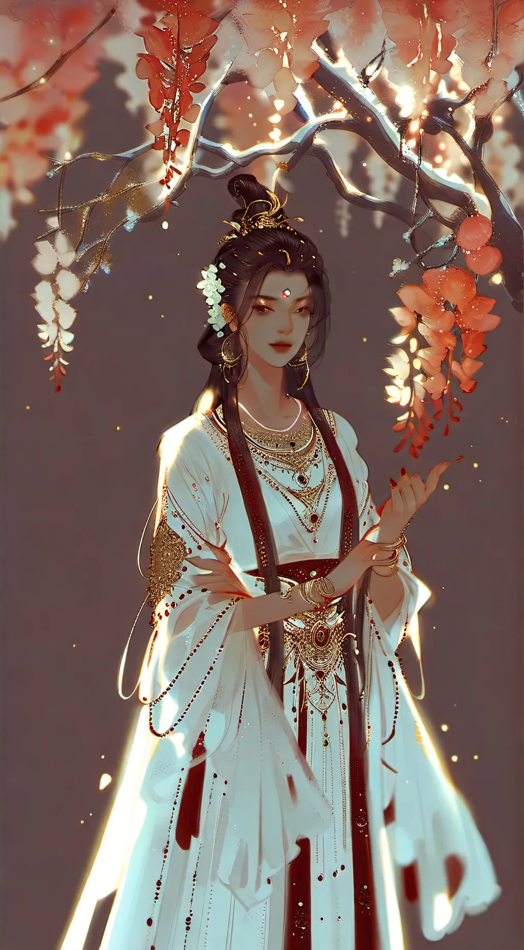 ai character: face's background