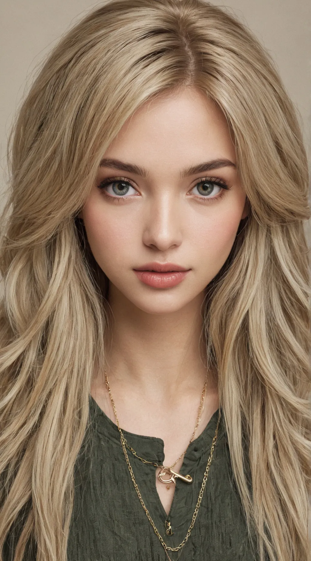 ai character: Andrea  background