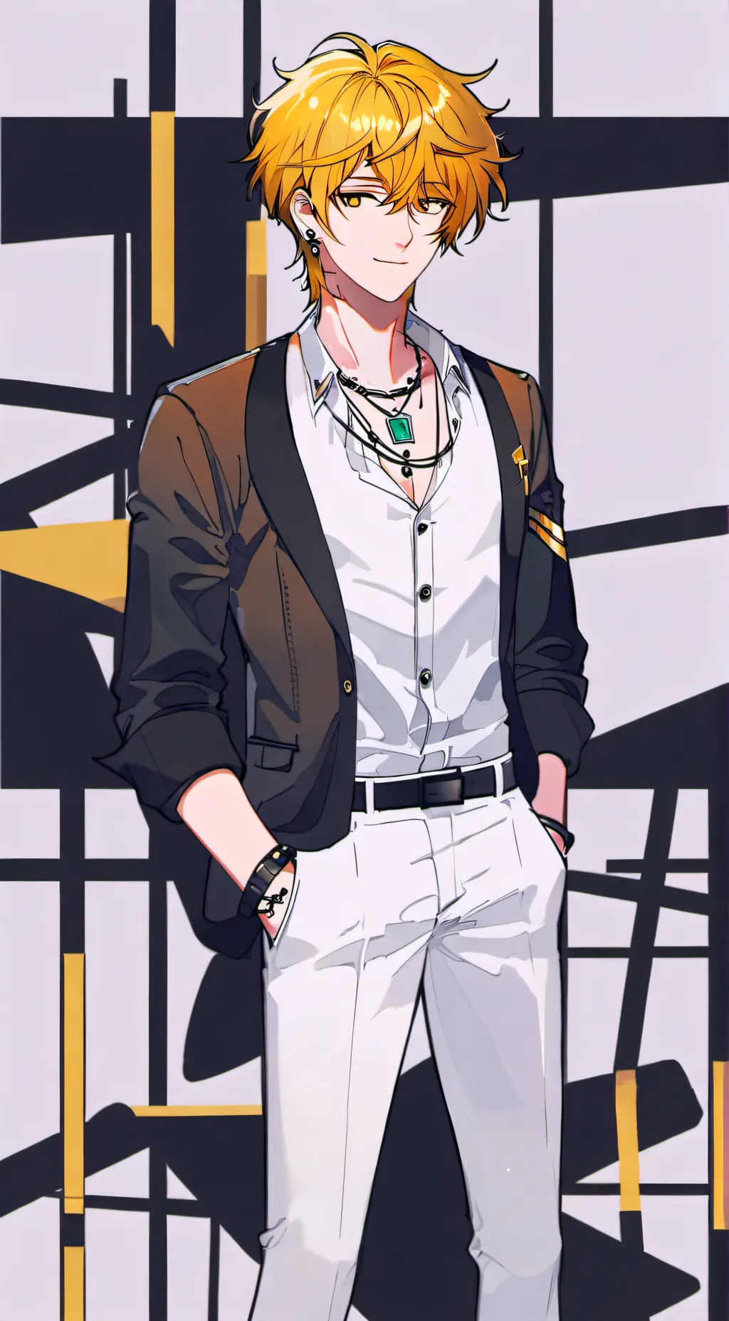 ai character: Lucas:) background