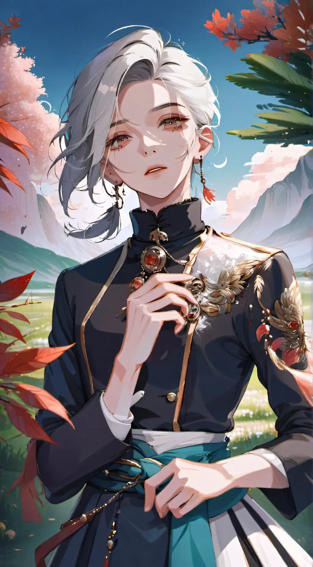 ai character: Nicolas  background