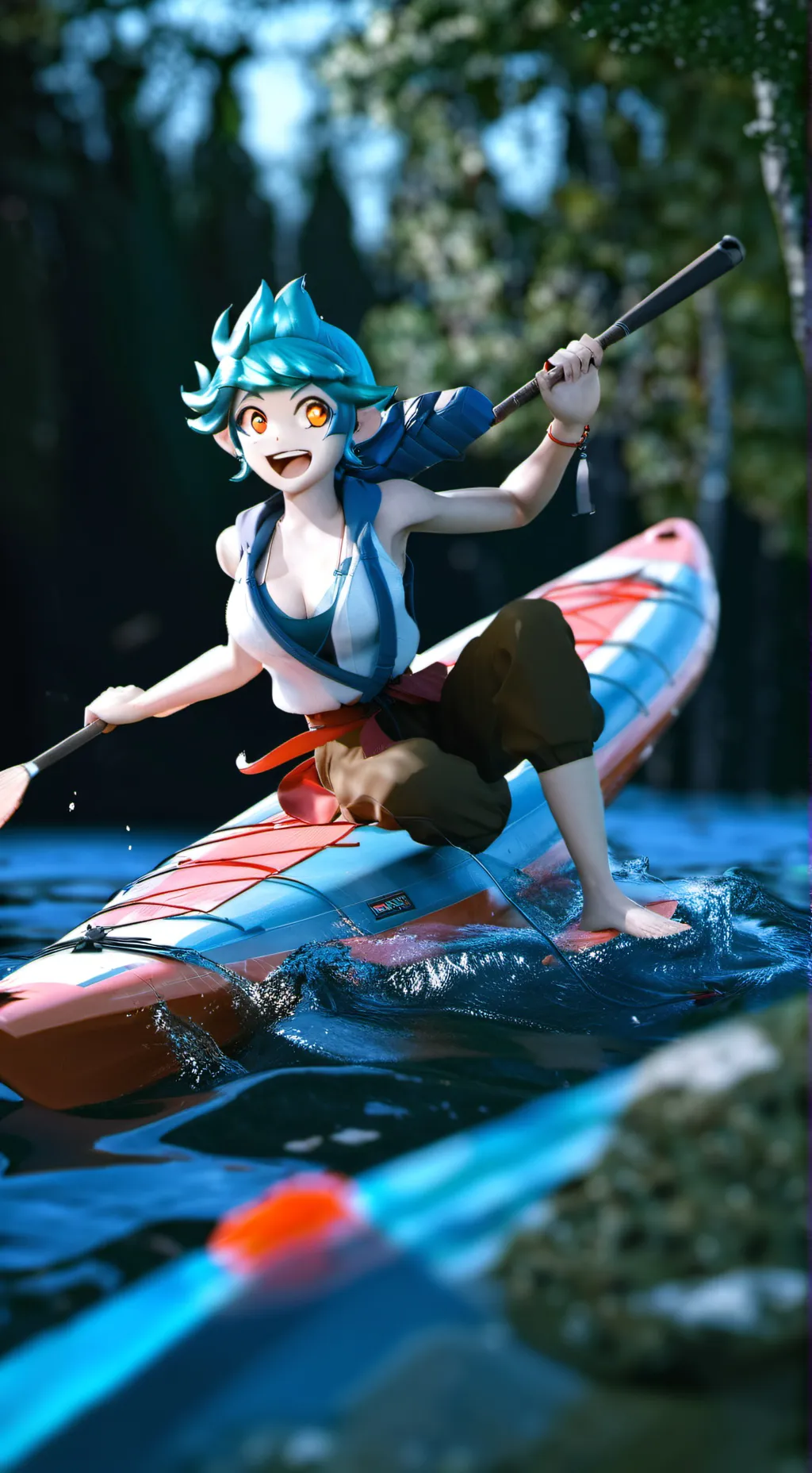 ai character: iris background