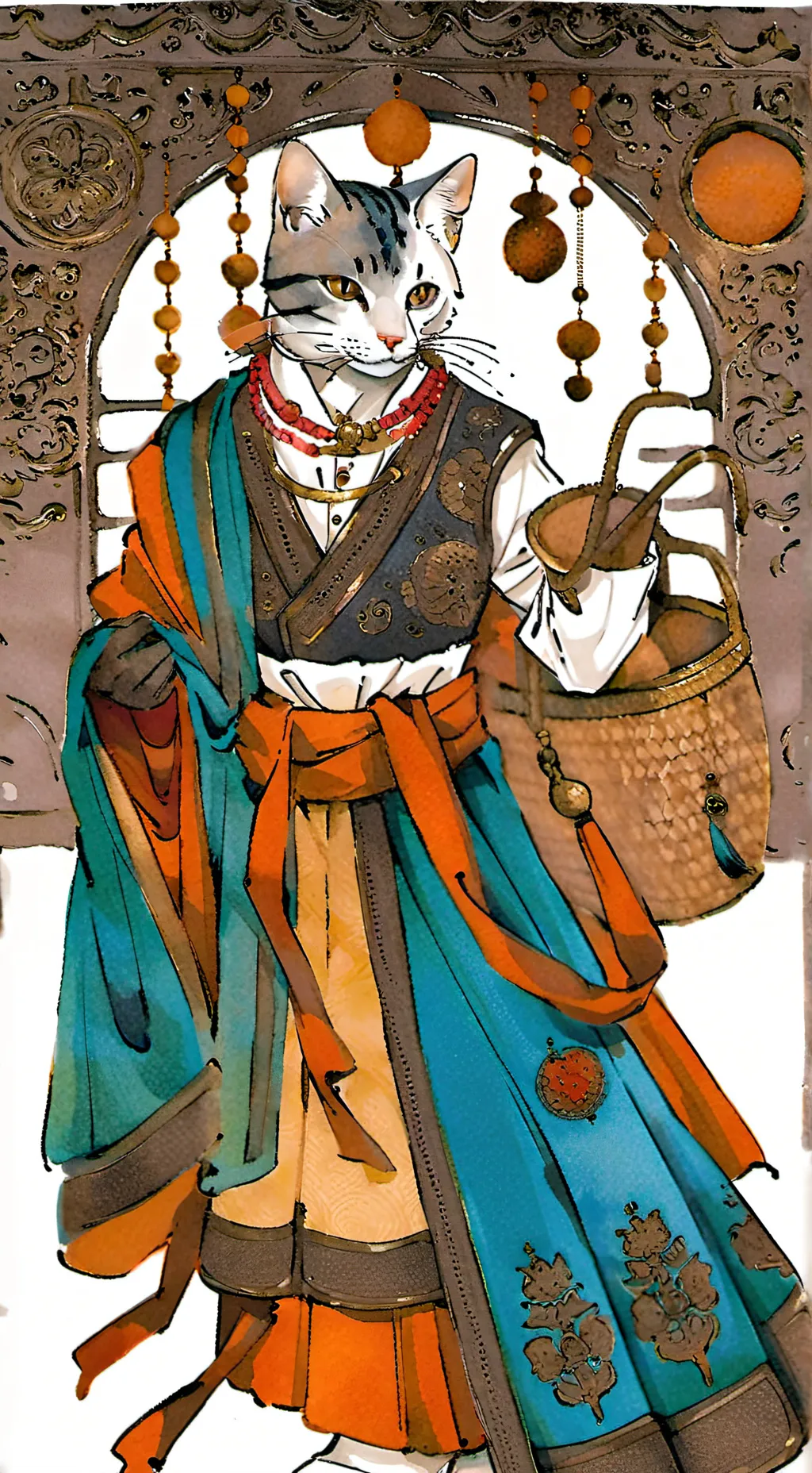 ai character: PIZZA CATS 2 background