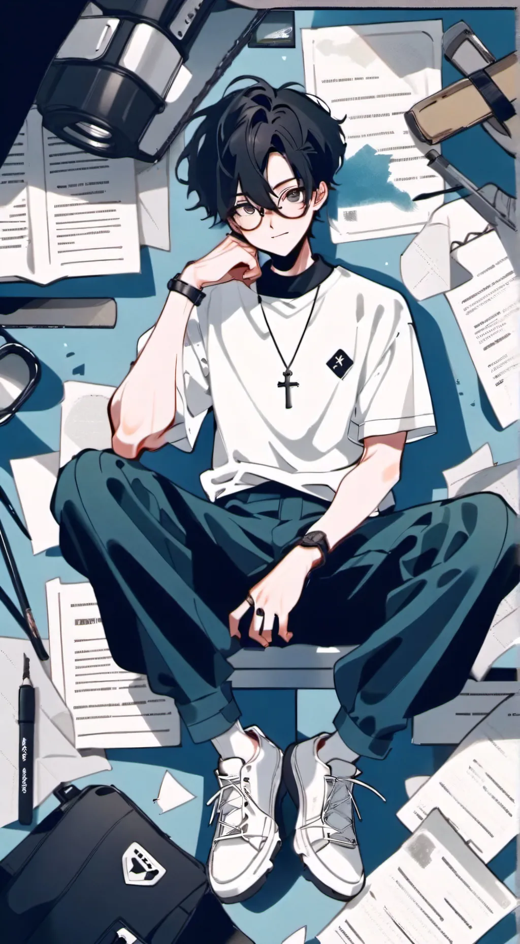 ai character: Asher background