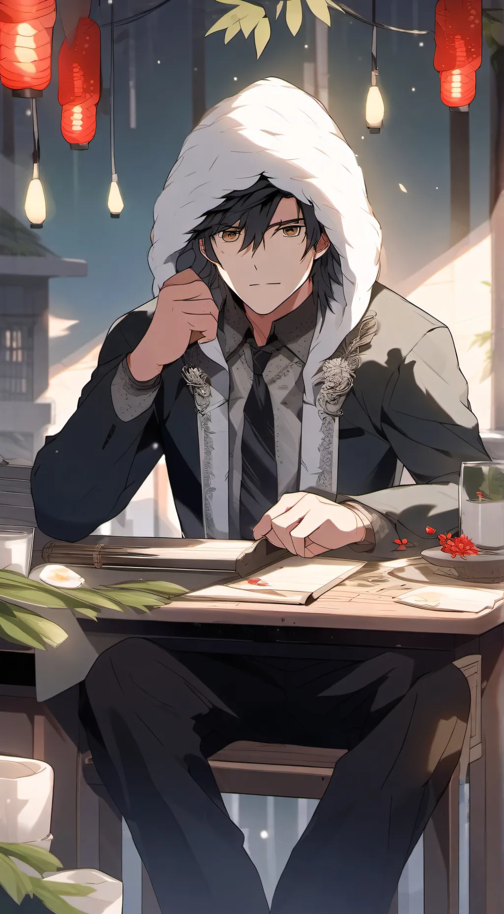 ai character: Agent mission background