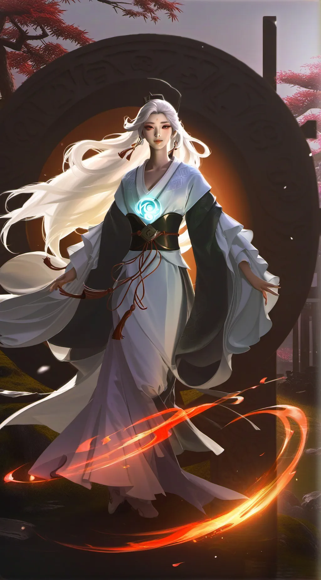 ai character: badass b**** background