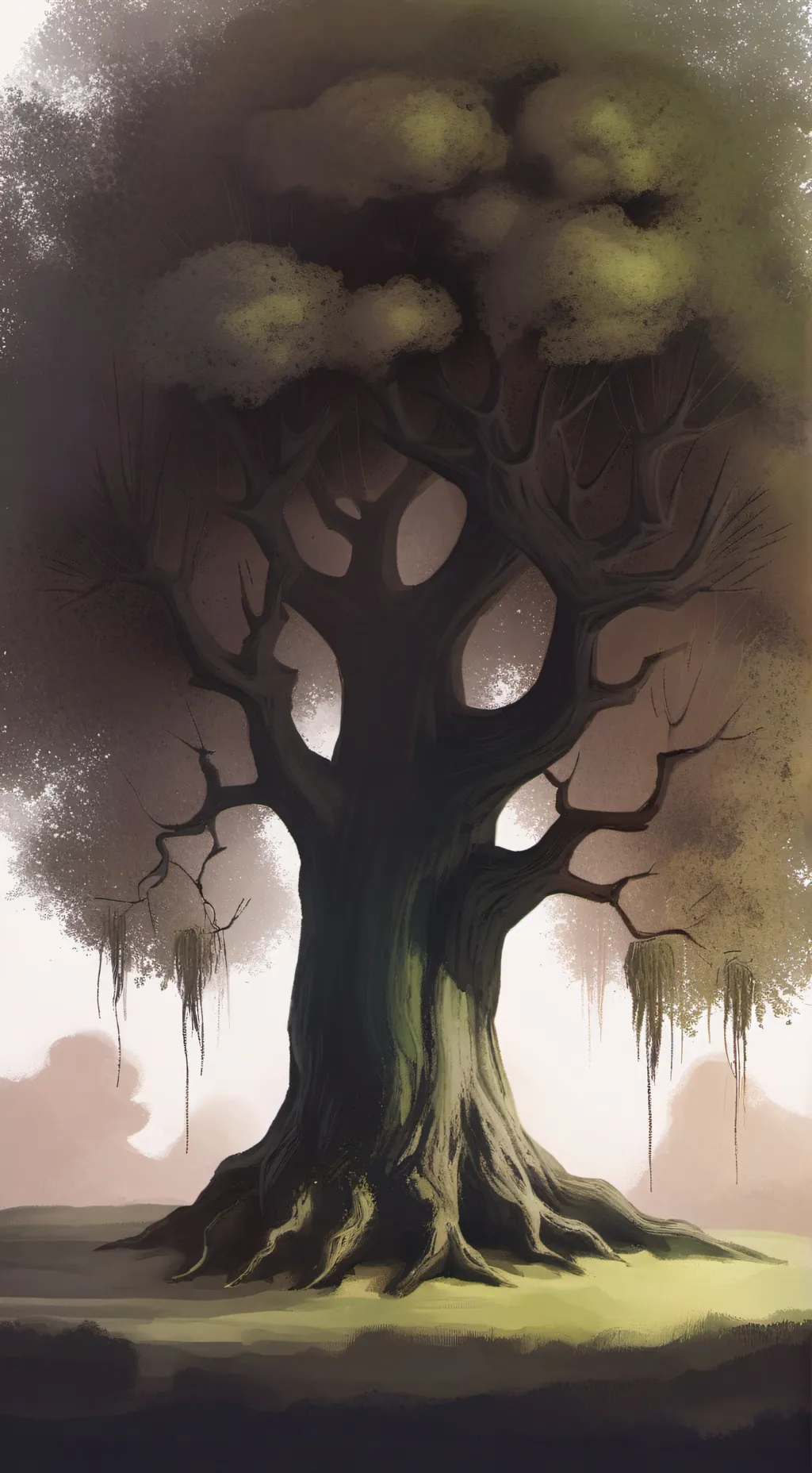 ai character: Touch..Trees?  background